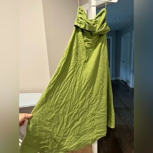 Worn once green midi dress
